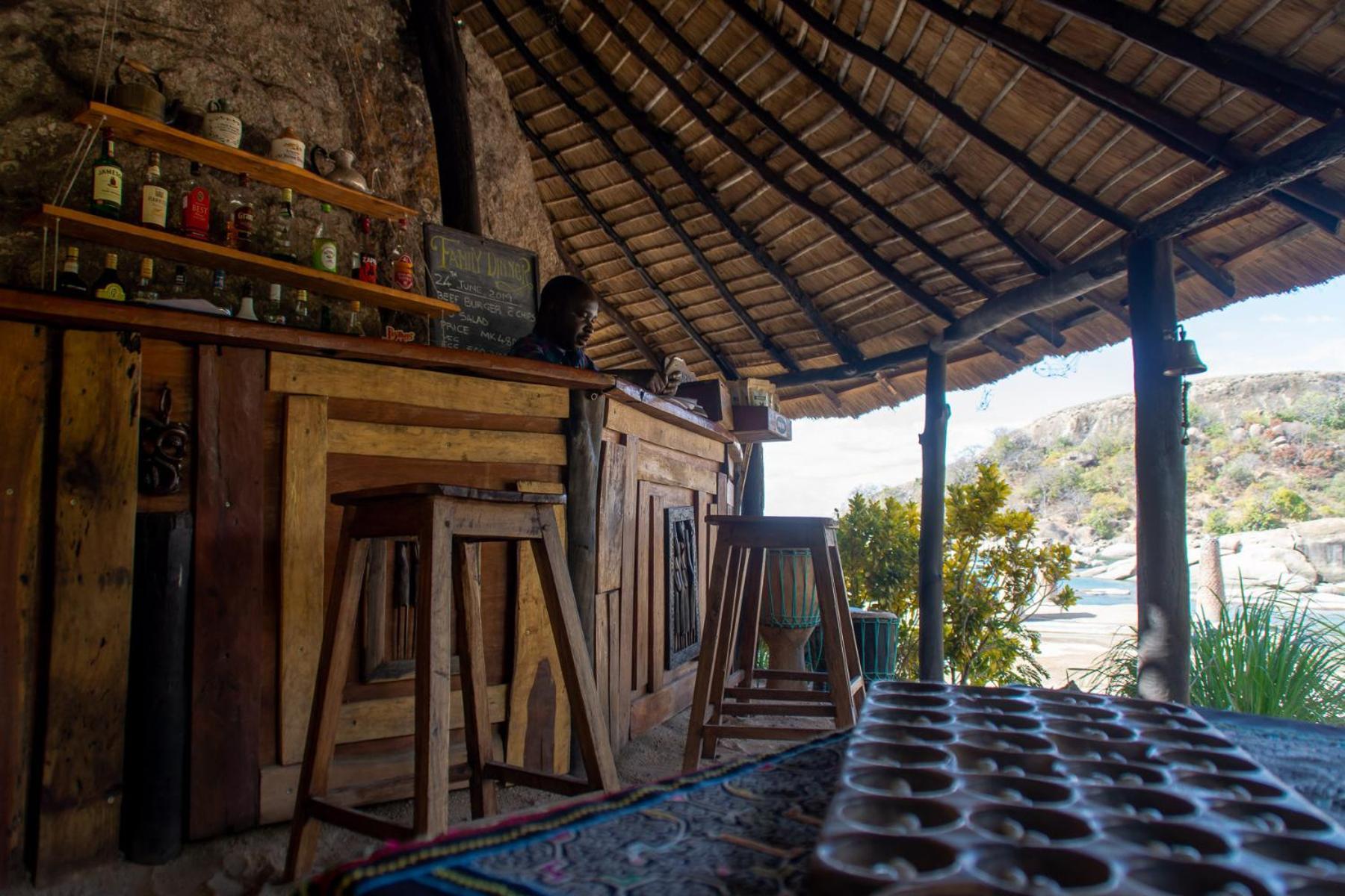 Mufasa Eco Lodge Monkey Bay Buitenkant foto